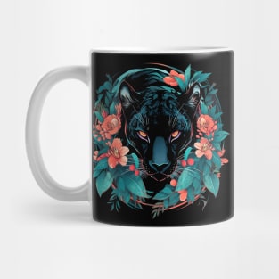 Botanical Panther Mug